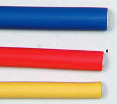 Flexible Rods Short Red 12mm Diameter 12pk