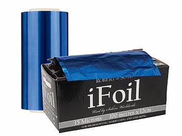 iFoil 15 Micron Blue 100m Roll - 125mm