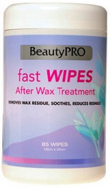 BeautyPro Fast Wipes After Wax Treatment 85 Wipes 80g