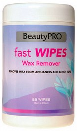 BeautyPro Fast Wipes Wax Remover 85 Wipes