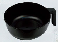 Large Black Tint Bowl w/Handle
