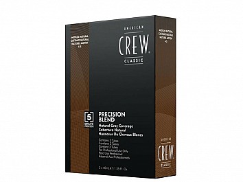 Crew Precision Blend Medium Natural (4-6) 3x40ml