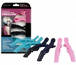 Double Jointed ProClips PInk, Teal & Black 6pk