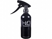 H2O Spray Bottle Black Sparkle 380ml