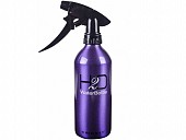H2O Spray Bottle Purple Sparkle 380ml
