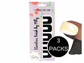 Mitty Flawless Finish Tapes - Black 3 Pack