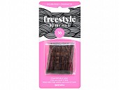 Freestyle Bobby Pins Brown 36pc