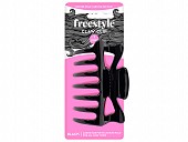 Freestyle Large Claw Clip Black 1pc