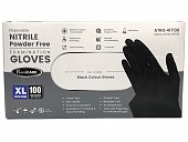 Real CARE Black Nitrile Gloves Extra Large 100pk