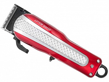 Silver Bullet Easy Glider Red Rechargeable Clipper