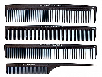 Cricket Carbon Comb Stylist 4 Pack