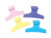 Large Butterfly Clamps Assorted 12pk